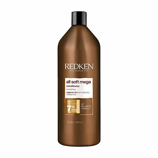 Redken All Soft Mega Conditioner For Curly & Coily Hair - 1000 ml / 33.8 oz