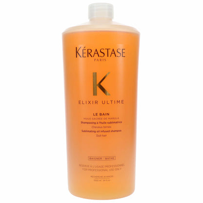 Kerastase Elixir Ultime Sublimating Oil Infused Shampoo Le Bain 8.5 oz