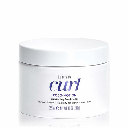 COLOR WOW Curl Wow Coco-motion Lubricating Conditioner – Weightless conditioner instantly moisturizes deep inside strands for silky-soft, bouncy, springy curls