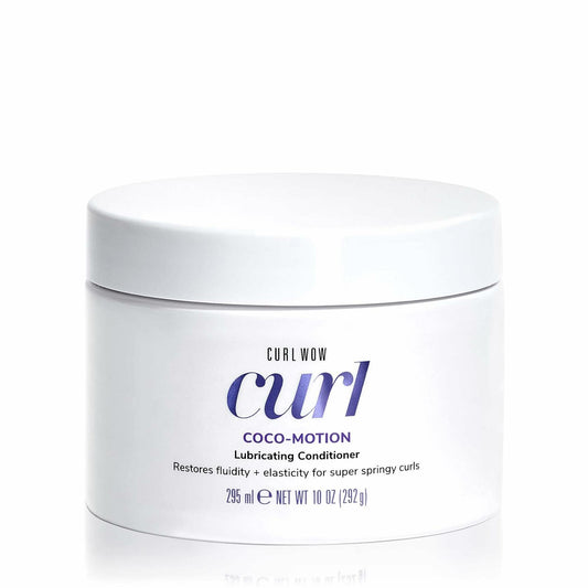 COLOR WOW Curl Wow Coco-motion Lubricating Conditioner – Weightless conditioner instantly moisturizes deep inside strands for silky-soft, bouncy, springy curls