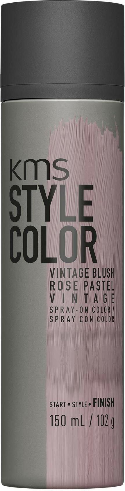 KMS Style Color Spray-on Temporary Hair Color, Vintage Blush 3.8 OZ