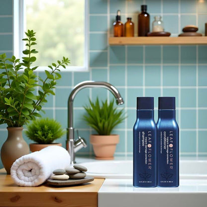 Leaf & Flower Shampoo & Conditioner 12 oz Duo Set