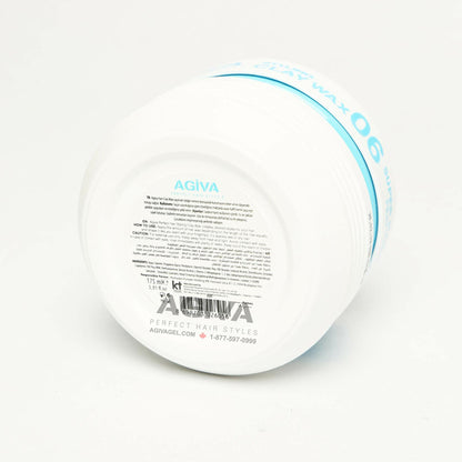 Agiva Hair Styling Fiber Clay Texture Wax 06 Medium Hold Perfect Control Natural Finish 6oz