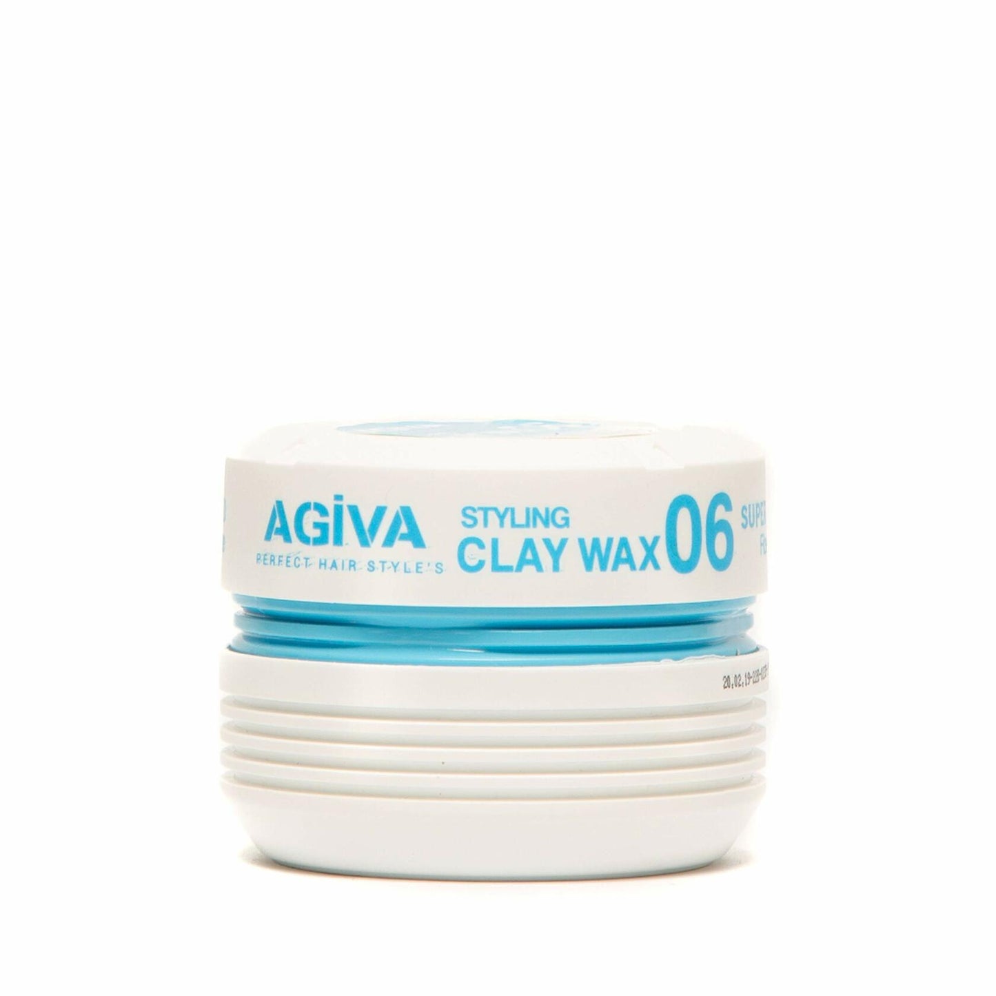 Agiva Hair Styling Fiber Clay Texture Wax 06 Medium Hold Perfect Control Natural Finish 6oz