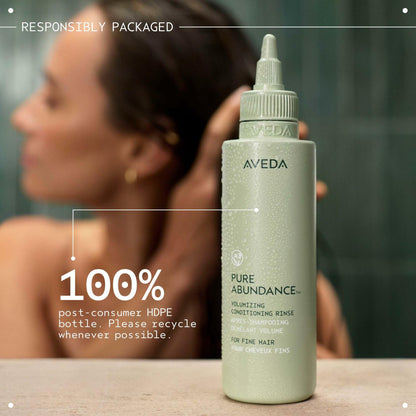 Aveda Pure Abundance Volumizing Conditioning Rinse | Lightweight Volumizing Conditioner For Fine Hair | Vegan | Full Size | 5 Fl Oz