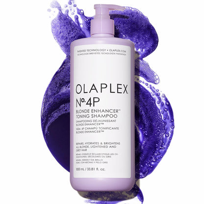 Olaplex No.4p Blonde Enhancer Toning Shampoo 33.8 oz