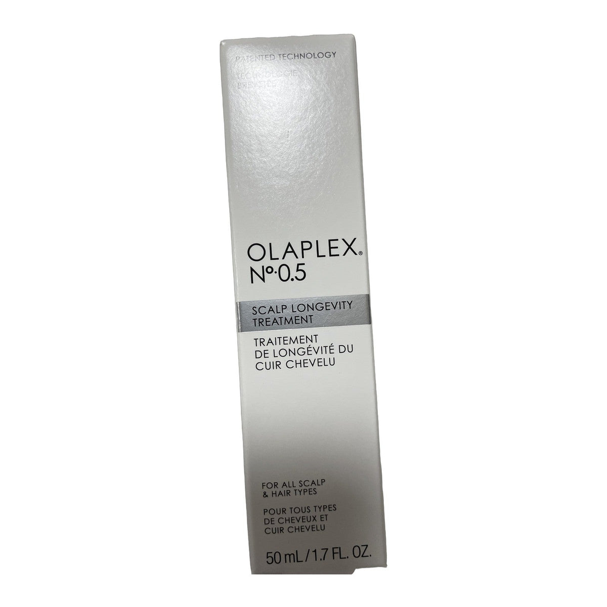 Olaplex No. 0.5 Scalp Longevity Treatment box front
